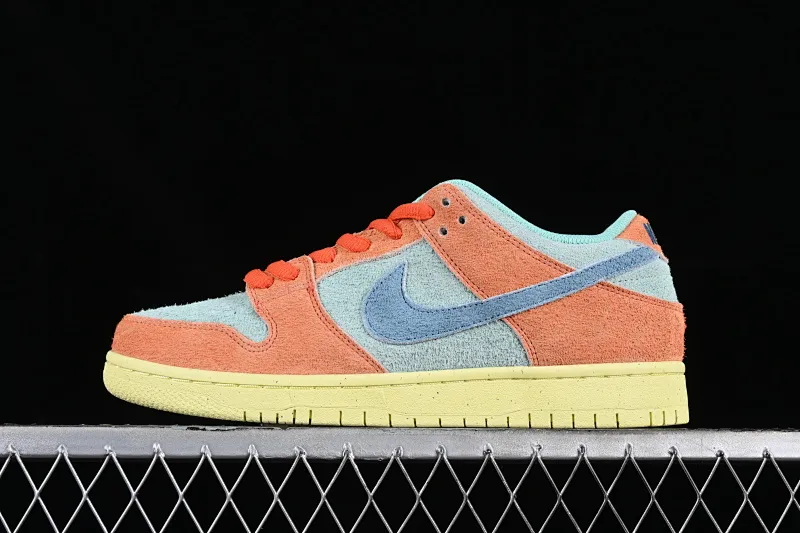 All categories Nk SB Dunk series Nk SB Dunk Low low-top sneakers K version Nk SB Dunk "Noise Aqua" tropical fruit pie Dunk series retro low-top casual skateboard shoes DV5429-800